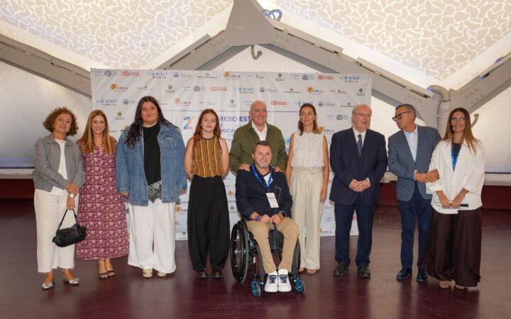 Participantes en la inauguración del II Congreso Estatal de Juventud con Discapacidad