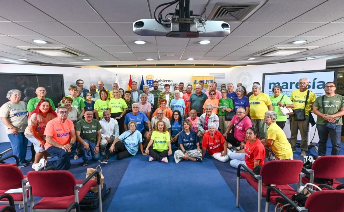 AlGolpito reúne a mayores de varias islas en torno al fútbol caminando