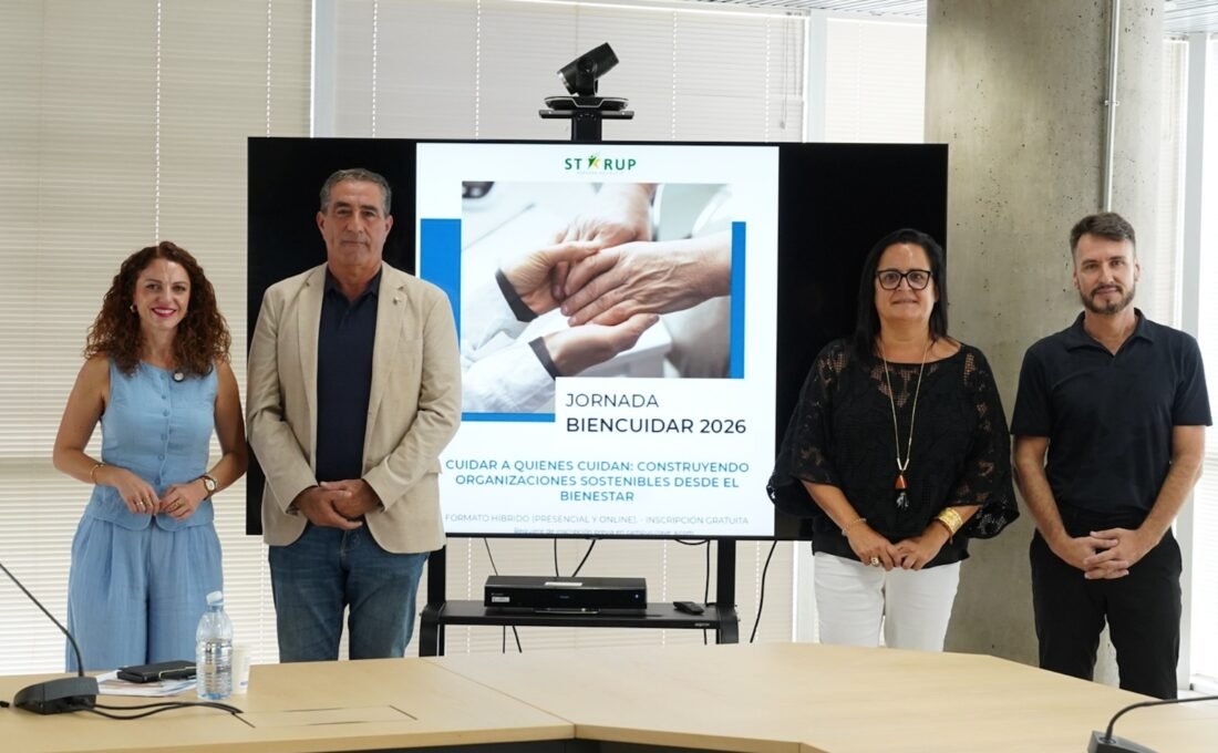 Presentación de la jornada BIENCUIDAR 2026 dedicada al bienestar de quienes cuidan