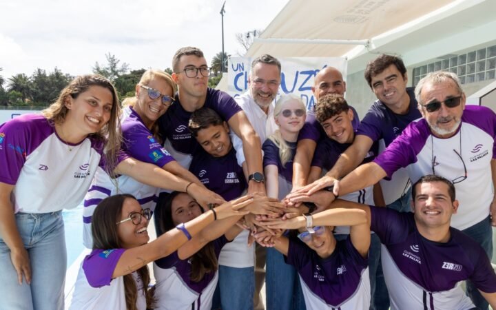 Presentación de la tercera edición de Un Chapuzón de Oportunidades para impulsar la natación inclusiva en Canarias