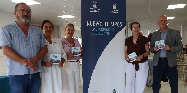 Presentación del programa Nuevos Tiempos para personas mayores de Arucas 2026-2027