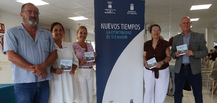 Presentación del programa Nuevos Tiempos para personas mayores de Arucas 2026-2027
