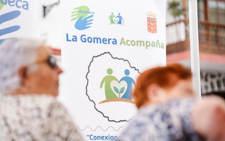 Actividades del programa La Gomera Acompaña, desarrollado por el Cabildo y APEDECA